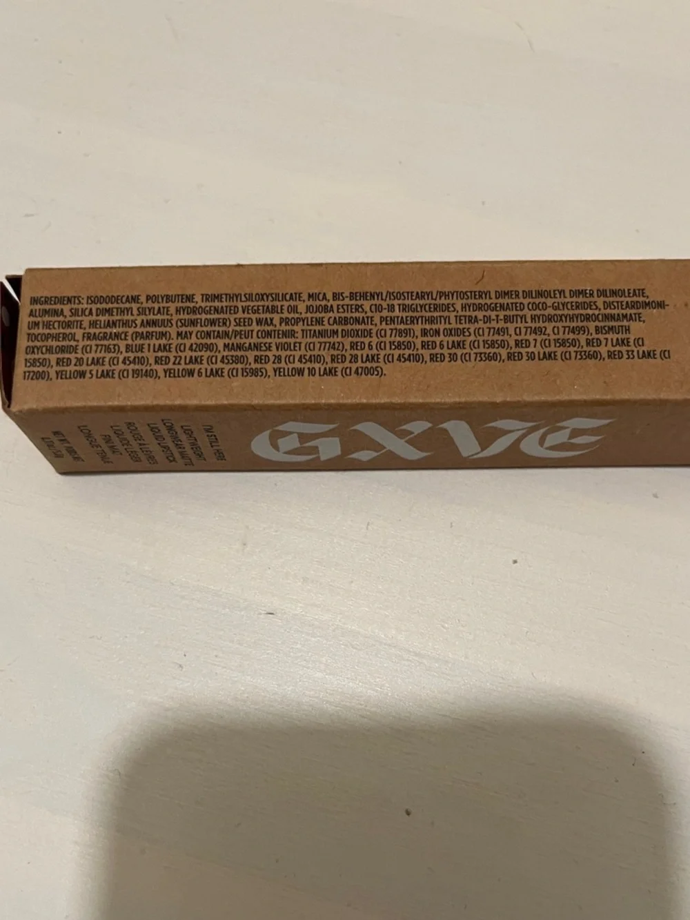 NEW! GXVE Cosmetics Lightweight Longwear Matte Liquid Lipstick - Original Recipe